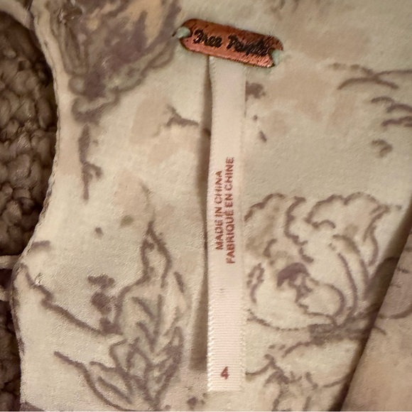 Free People Beige and Red Floral Maxi Dress - Picture 12 of 14